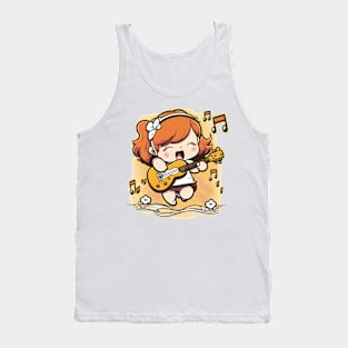 Rocking out with my little friend Tank Top